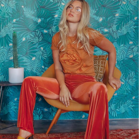 Dazey LA | "Visionary" Distressed Graphic Tee, "Dreamer & Doer" Collection Sz. L - Picture 4 of 12